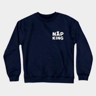 Nap King - Pocket Design Crewneck Sweatshirt